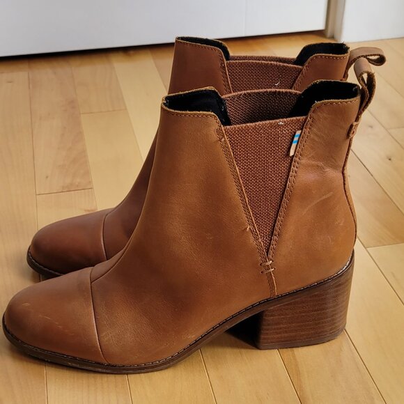 Toms Leather Boots - Picture 4 of 8